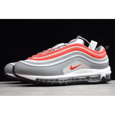 Nike Air Max 97 Smoke Gri / Kırmızı Koşu Ayakkabısı Türkiye - KYGVM82O